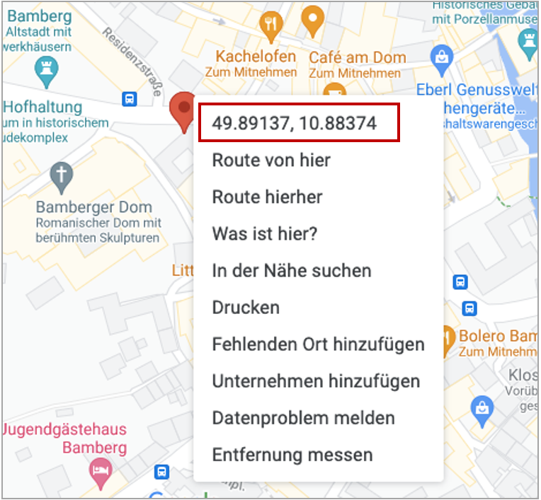 GoogleMapsKoordinaten